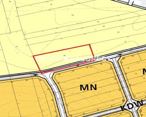 Działka rolna o pow. 41 ar. w Krakowie.  Przedmiotem oferty jest nieruchomość gruntowa niezabudowana o nr ew.  46  położona w