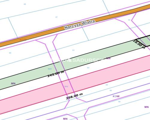 Działka budowlana o pow. 53 ar. w Krakowie.  
Przedmiotem oferty jest nieruchomość gruntowa niezabudowana o nr ew.  54/2  położ