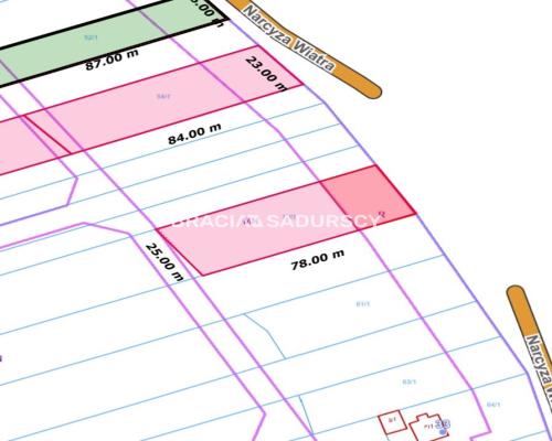 Działka budowlana o pow. 19 ar. w Krakowie.  
Przedmiotem oferty jest nieruchomość gruntowa niezabudowana o nr ew.  59/1  położ