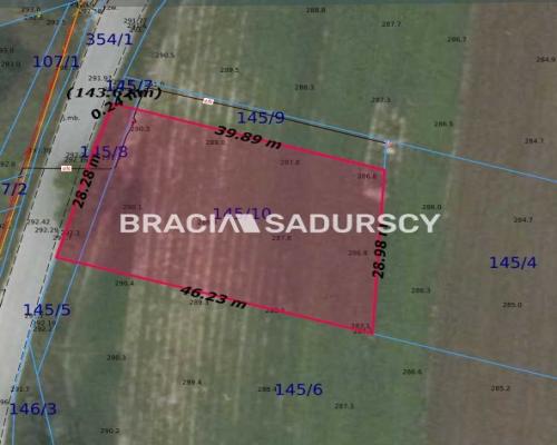 Maciejowice - widokowa działka z przyłączami