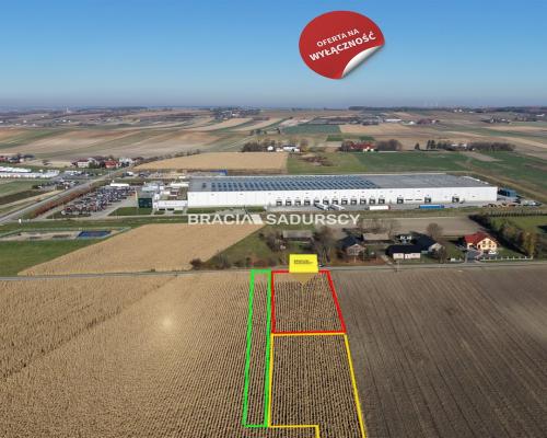 Działka budowlana Słomniki, Prandocin-Iły