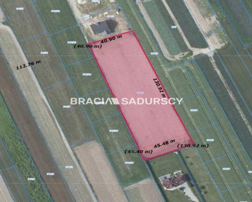 Działka budowlana o pow. 57 ar&oacute;w w Krakowie - Nowej Hucie   
 
Przedmiotem oferty jest działka o nr  309/2    położona w