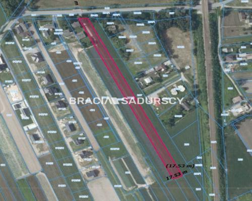 Działka budowlana o pow. 55 ar&oacute;w w Krakowie - Nowej Hucie   
 
Przedmiotem oferty jest działka o nr  298/2    położona w