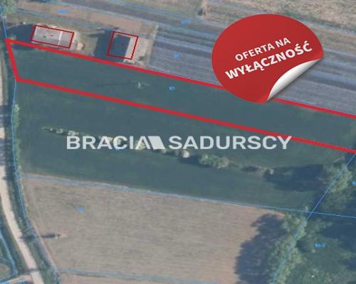 Popędzyna działka z możliwośćią uzyskania wz