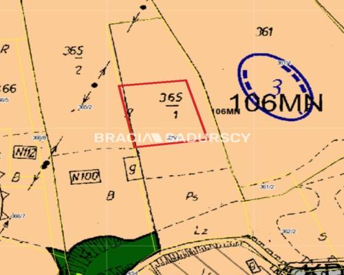 GRAJ&Oacute;W, GMINA WIELICZKA, DZIAŁKA BUDOWLANA O POW. 1145 m 2 .  
 
Widokowa działka budowlana w zacisznym spokojnym miejsc