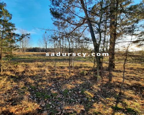 Bardzo ładna działka budowlana 2500m2 w Baniosze, gm. Góra Kalwaria, na terenach zielonych, w otulinie Chojnowskiego Parku Kraj