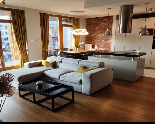 Nowoczesny 2‑pokojowy apartament na Mokotowie z tarasem - BEZPOŚREDNIO