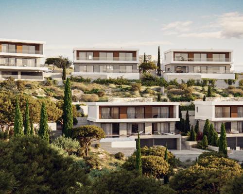 Eleganckie, wolnostojące wille z trzema i czterema sypialniami, położone na zboczu wzgórza Episkopi. Wille cieszą się uprzywile