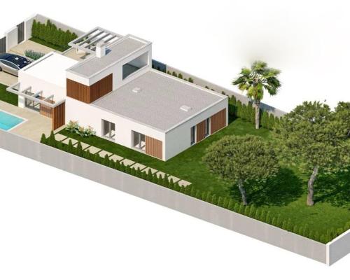 Luksusowy dom z widokiem na morze w Sierra Cortina