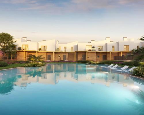 Domy szeregowe zaledwie 400m od morza w Denia