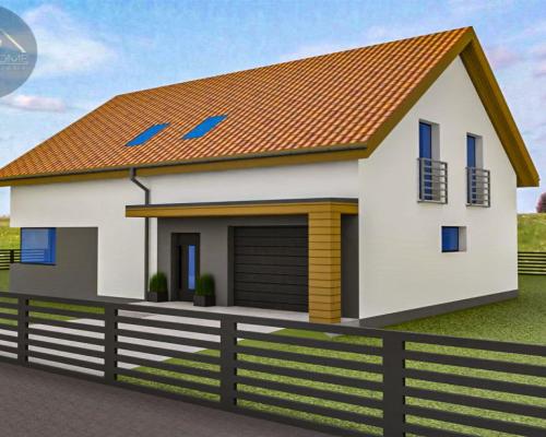 DOMY WOLNOSTOJĄCE W LUTOMI DOLNEJ/ 157M2/5 POKOI