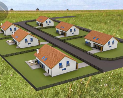 DOMY WOLNOSTOJĄCE W LUTOMI DOLNEJ/ 157M2/5 POKOI