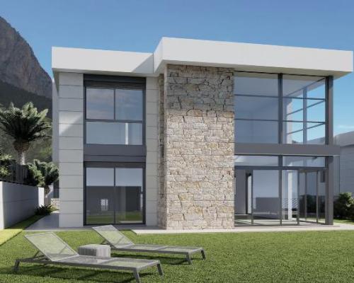 Doskonała willa z widokiem na góry w Polop