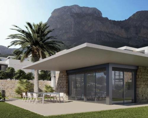 Doskonała willa z widokiem na góry w Polop