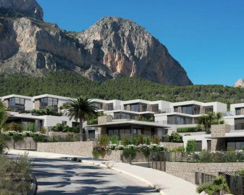 Doskonała willa z widokiem na góry w Polop