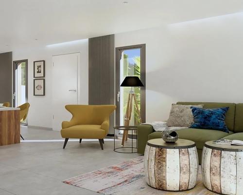 Dom bliźniaczy z basenem w Daya Nueva