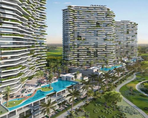 Apartamenty z polem golfowym