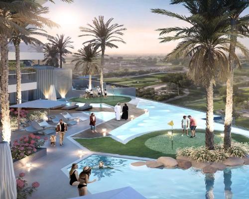 Apartamenty z polem golfowym