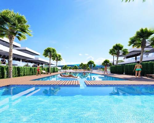 Apartament przy polu golfowym w Algorfa