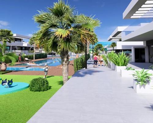 Apartament przy polu golfowym w Algorfa