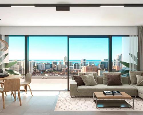 Luksusowy apartament blisko plaży w Benidormie