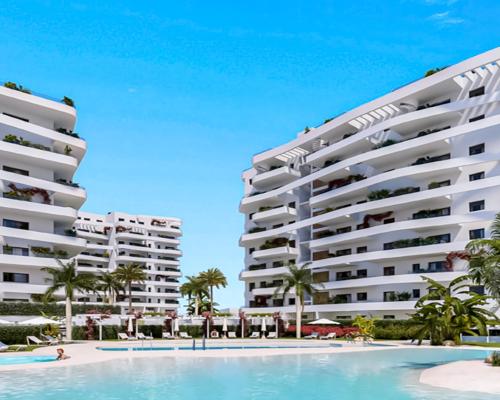 Apartamenty przy pięknej plaży w Villajoyosa