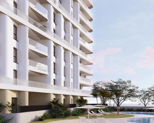 Nowoczesny apartament 100 m od morza w Villajoyosa