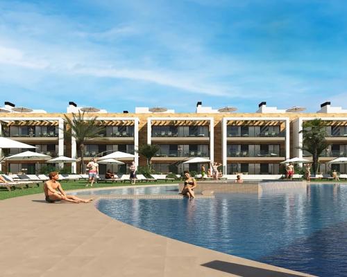 Atrakcyjne mieszkanie blisko plaży w Los Alcazares