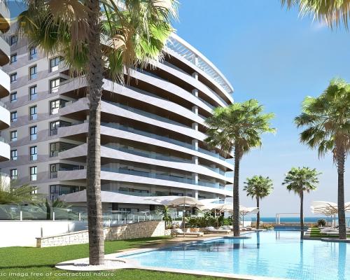Apartament z widokiem na morze w La Manga