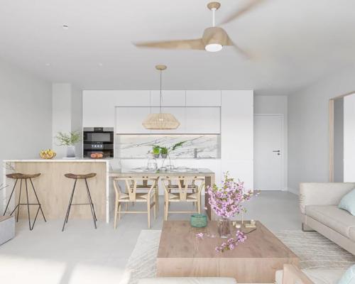 Nowoczesny apartament w pierwszej linii w Lo Pagan