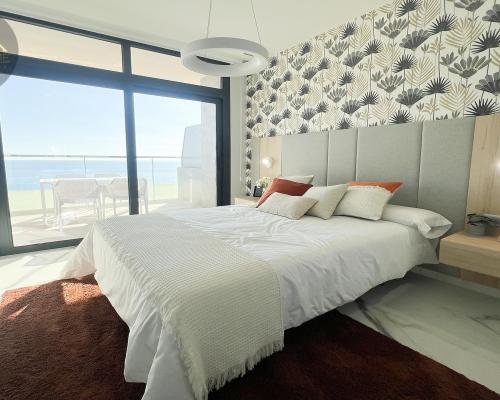 Wytworny apartament z widokiem na morze w Benidorm