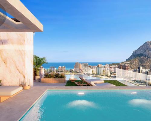apartamenty z widokiem na morze w Calpe