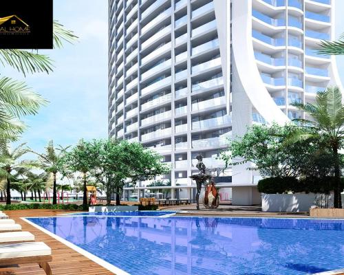 Apartamenty FASHIONZ RESIDENCES - taras z basenem