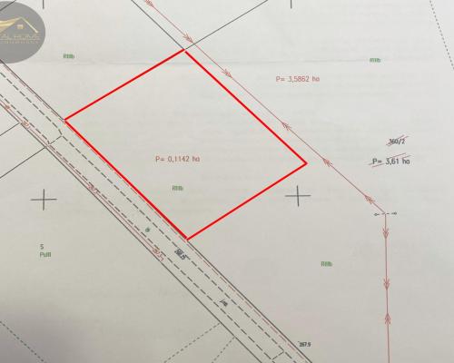 Działka 11arów / widok na Ślęże