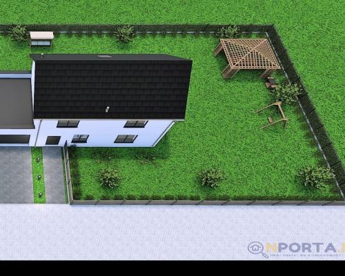 Luksusowy dom z piętrem i użytkowym poddaszem – 110 m² elegancji i nowoczesnego komfortu