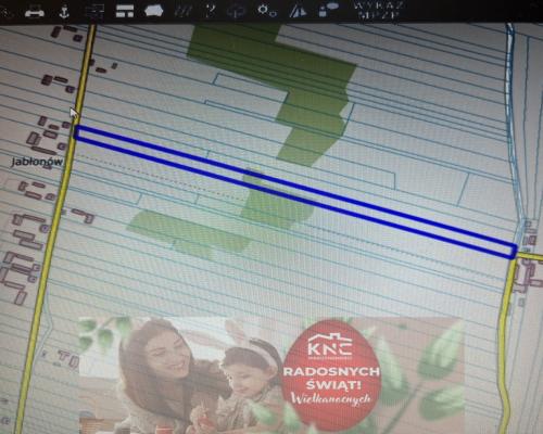 Duża działka 2,9 ha w Jabłonowie gm. Policzna.