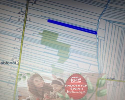 Działka rola 0,77 ha w Jabłonowie gm. Policzna.