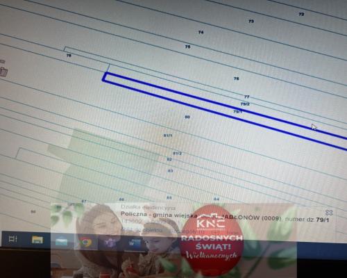 Działka rola 0,77 ha w Jabłonowie gm. Policzna.