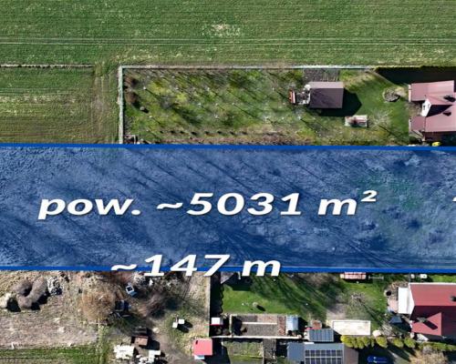 Bieżeń, ul. Zielona | Duża działka budowlana
