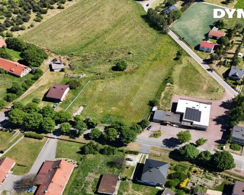 Lindów | Szeroka działka budowlana