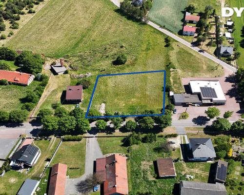 Lindów | Szeroka działka budowlana