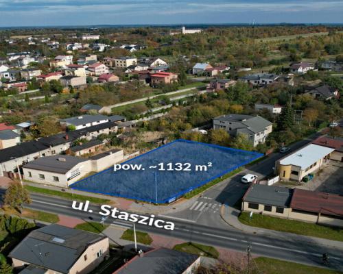 Kłobuck, ul. Staszica | Działka na wynajem