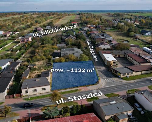 Kłobuck, ul. Staszica | Działka na wynajem