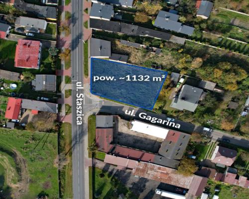 Kłobuck, ul. Staszica | Działka na wynajem