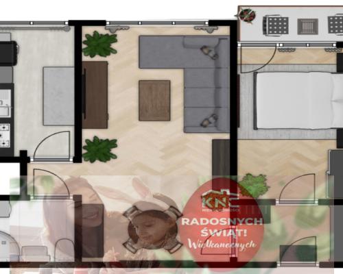 Lublin - 2 pokoje blisko Uniwersytety Medycznego