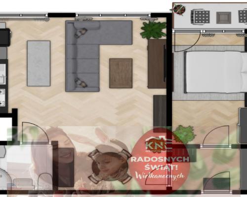 Lublin - 2 pokoje blisko Uniwersytety Medycznego