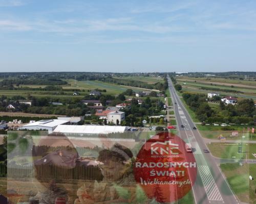 Działka 22 MN 1072 m2 w Końskowoli gm. Puławy.