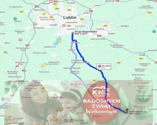 Dom/siedlisko na wsi 35 km od Lublina.