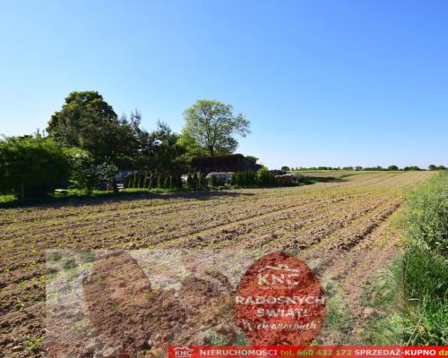 Działka rolno-budowlana bezpośrednio przy lesie.