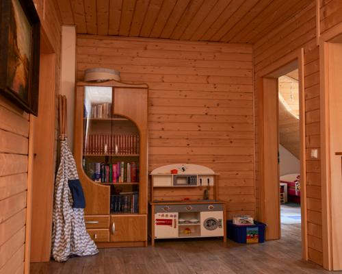 Kłobuck, ul. Leśna | Dom z bali w Kłobucku